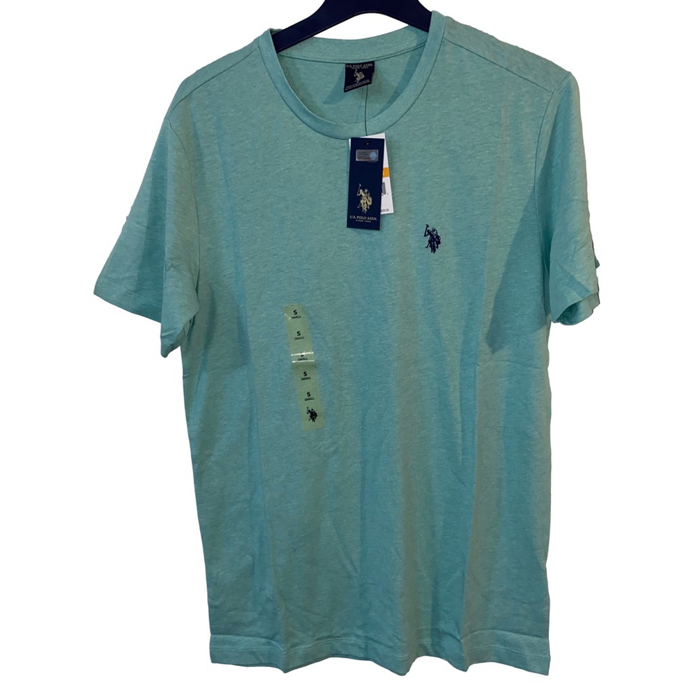 Men's U.S. Polo Assn. Teal Short Sleeve Tee, Size S NWT